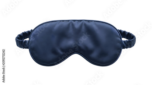 Silk Sleep Mask: A luxurious dark blue silk sleep mask designed to promote restful sleep and block out light. Perfect for travel or home use, offering comfort and relaxation for a peaceful slumber.