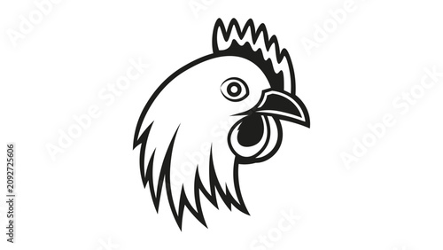 black chicken icon