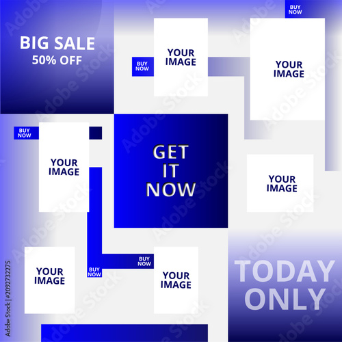 Modern Social Media Post Template for Business Promotion
