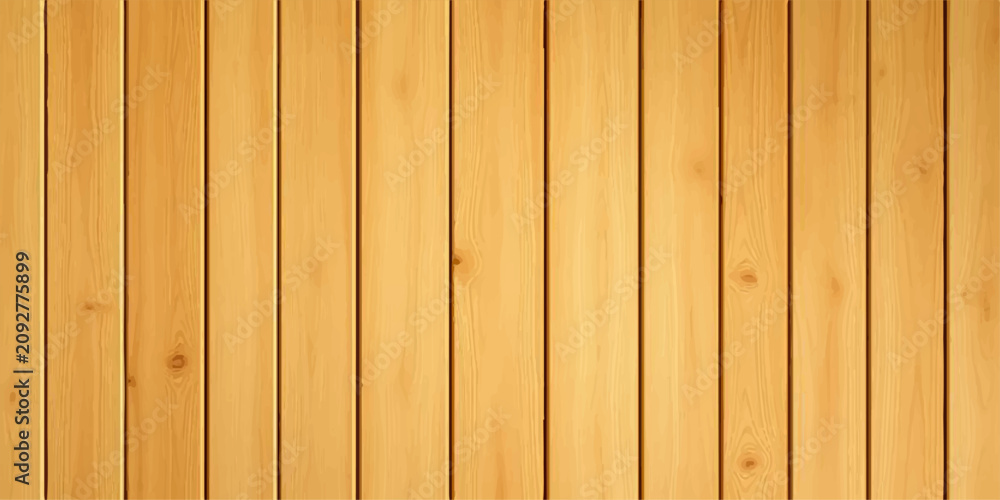 Fototapeta premium Abstract Brown Wood Texture Seamless Vector Illustration Natural Wooden Grain Pattern, Rustic Timber Surface, Organic Brown Background, Technology Texture, Realistic Wood Plank Design for graphics.