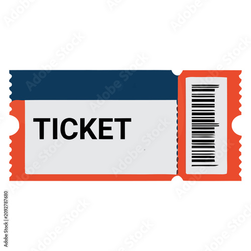 Football Match Ticket Vector Illustration