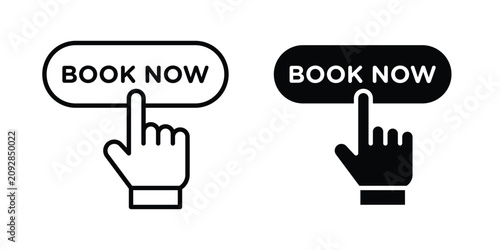Foto online booking icon