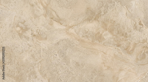 Fotografie Seamless beige travertine stone texture background