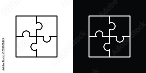 Foto Puzzle piece icon