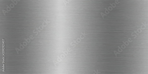 Obraz na płótnie Brushed Metal Texture Background with Silver Stainless Steel Plate Surface and I