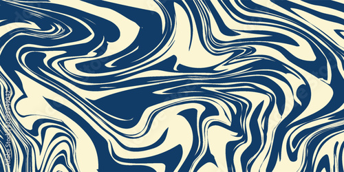 abstract seamless pattern. gouache painting. paint brush strokes, exotic wavy lines. 80s style