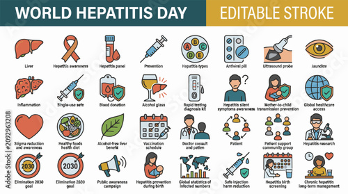 World Hepatitis Day infographic