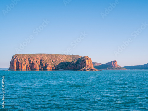 Bild auf Leinwand Kimberley Coast from Sea with Cliffs