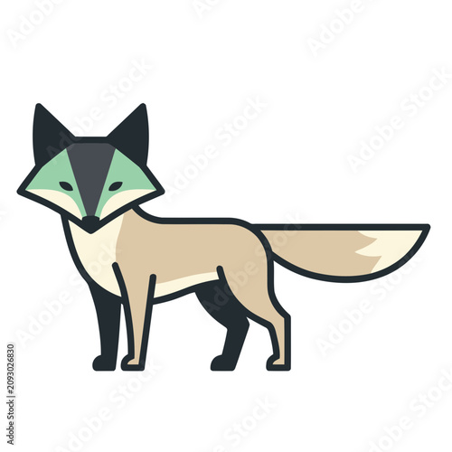 Stylized Fox Illustration