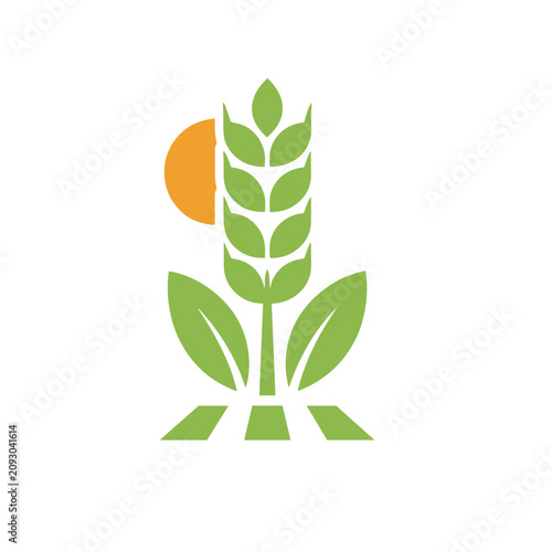 Wheat Field Nature SVG Icon