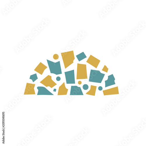 Abstract Mosaic Pattern