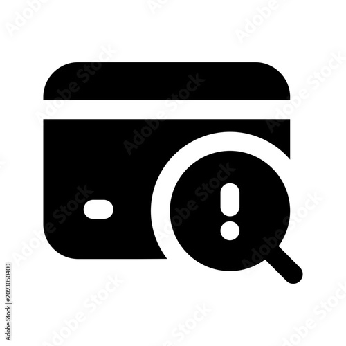 Fraud Detection glyph icon