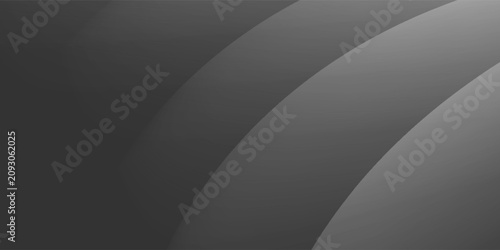 Cuadro en lienzo Gray background with abstract monochrome background minimalist gradient composit