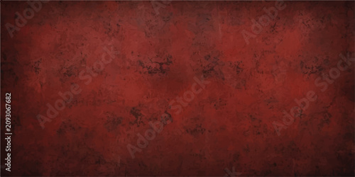 Foto A textured, weathered, deep red background with dark, mottled accents evokes a sense of rustic charm and dramatic vintage appeal, perfect for creating a striking visual statement