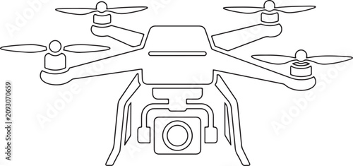 Drone, aerial, vector drone, drone icon, quadcopter