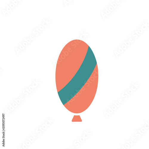Balloon Flat SVG Icon