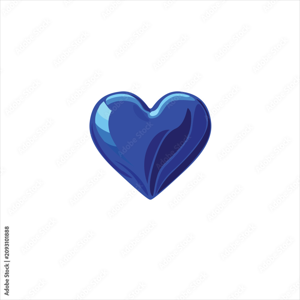 Fototapeta premium beautiful blue love