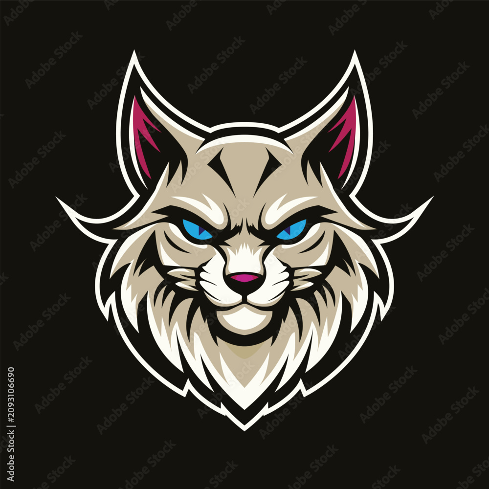 Fototapeta premium Holy Lynk Gaming Logo