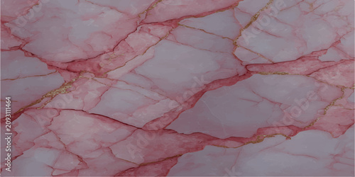 Tableau sur toile Abstract pink and red stone wall texture with a rough grunge pattern and vintage