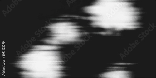 Bild auf Leinwand A black and white artistic representation of a couple sharing an intimate moment, their faces blurred in a tender embrace, evoking a sense of profound connection and emotion