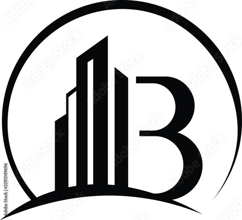 Professional real estate logo design featuring modern and clean elements inspired by property, architecture, and construction. Perfect for realtors, property agencies, housing businesses, and corporat