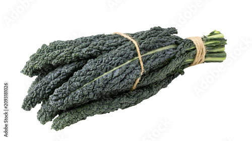 Canvas-taulu Lacinato kale bunch tied with twine