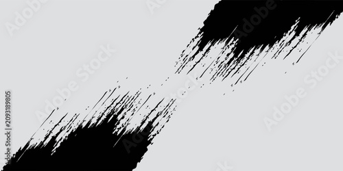 Bild auf Leinwand Dots halftone white and blue color pattern gradient grunge texture background