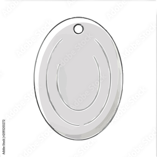 Round Cutting Board Flat Vector Icon