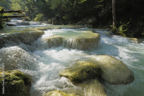 stretch of the river Elsa, Colle di val d'Elsa, Siena, Tuscany, Italy