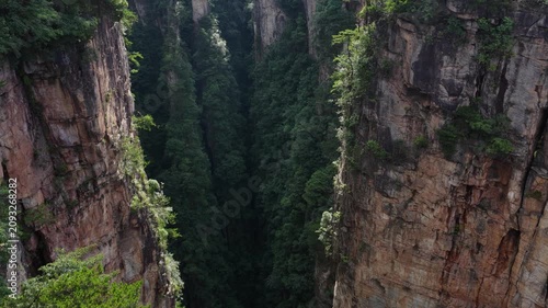 Beautiful landscape in Zhangjiajie, China
