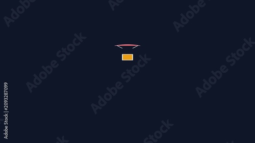 Modern 3D digital credit card illustration for online payment and financial services on a dark background