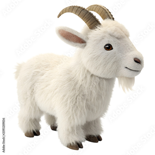 Plushie Goat