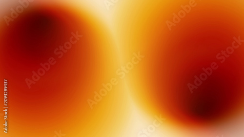 Photos Warm amber glowing spheres fade across a bright composition creating an elegant abstract motion background with soft gradient transitions and premium wallpaper aesthetics for visual design