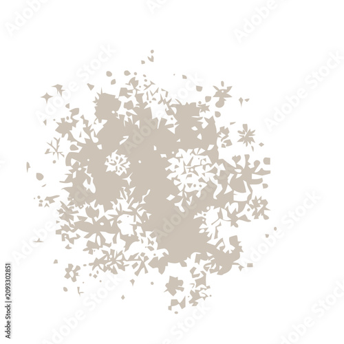 Abstract beige pattern with sharp edges