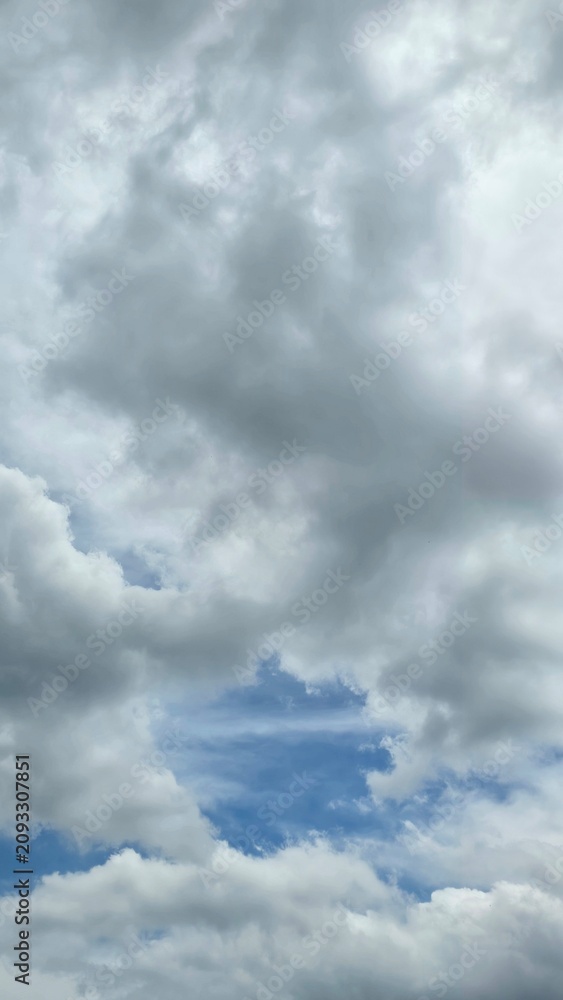 Fototapeta premium blue sky with clouds