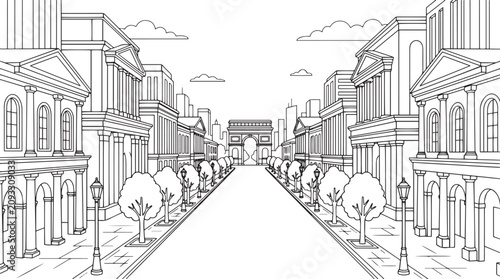 Fotografía City landscape