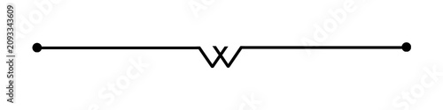 Fotografie Minimalist separation bar capturing the steady rhythm of a heartbeat flatline spiking with unexpected energy