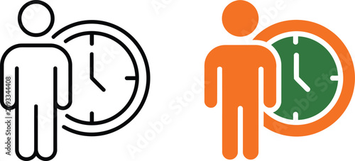Fotografie Time management and punctuality concept