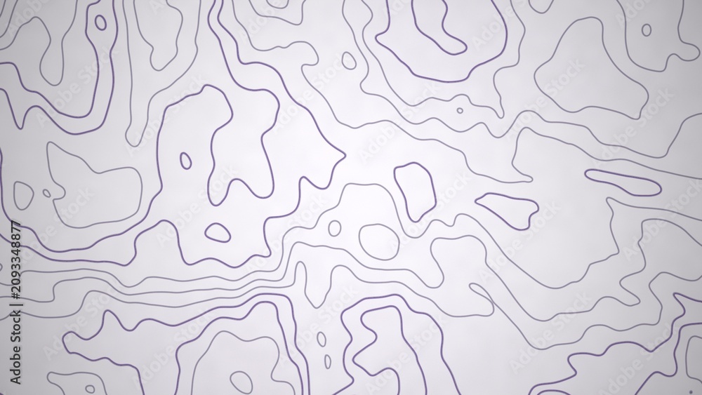 Fototapeta premium Terrain Map Abstract Background