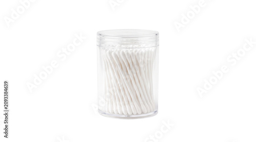 Cotton swabs Isolated on transparent background