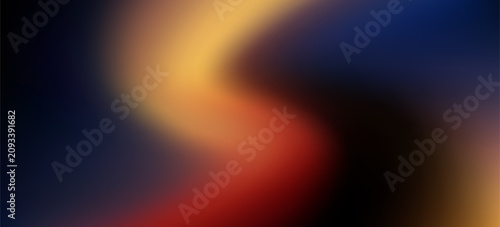 Foto A shimmering field of luminous radiant colors and flowing soft light weaving a p