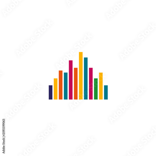 Audio Equalizer Bars Icon