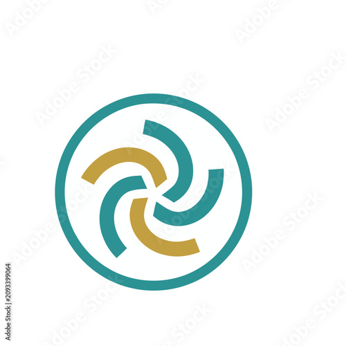 Abstract Swirl Logo