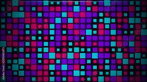 Colorful pixelated digital art design.