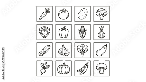 set of vector alphabet letters and numbers