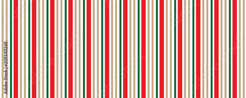 Bild auf Leinwand Red and white vertical striped background