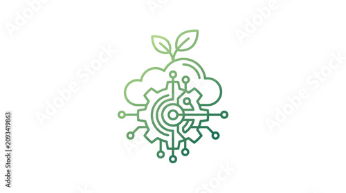 Eco friendly technology and innovation concept.