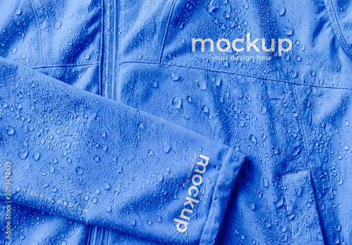 Waterproof Rain Jacket Mockup