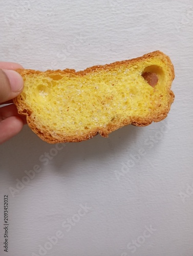 Foto Roti Kering Renyah Tabur Gula Pasir Foto HD