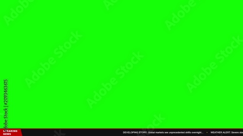 Vibrant neon green digital chroma key background for visual effects compositing